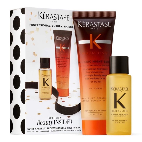 Kerastase Other - Kérastase Nutritive Magic Night Serum 30ml + Elixir Ultime Oil 15ml Set